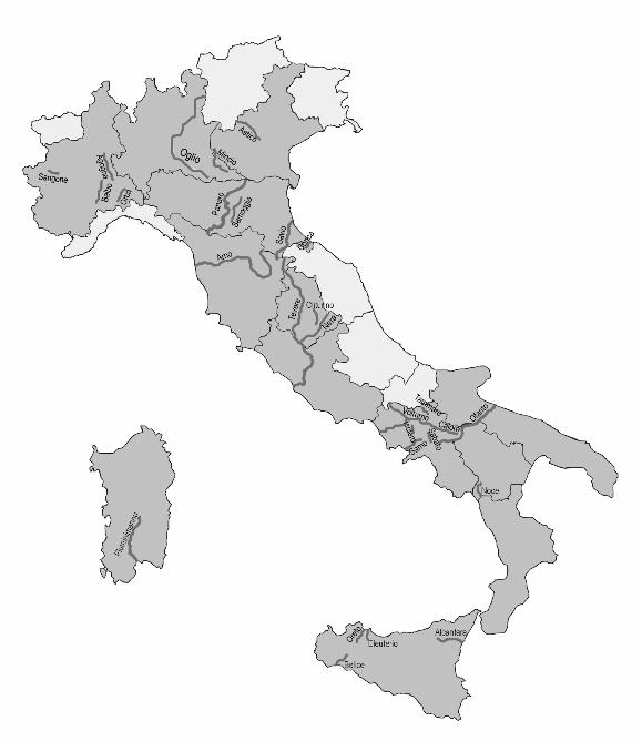 Il Tavolo Nazionale sui Contratti di fiume I lavori del Tavolo sono iniziati nel dicembre 2007.