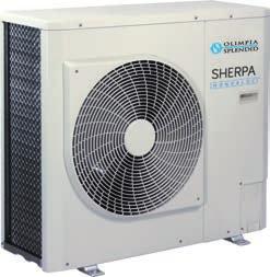 RENEWALE TECHNOLOGIES Sherpa Monobloc permette di sfruttare il calore presente nell aria, e di trasferirlo ai terminali d impianto in maniera efficiente.