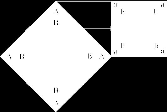 Formalmente per il triangolo rettangolo e isoscele.