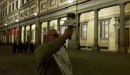 min per ottenere la nuvola di punti registrata Nuvola di punti 3D di piazza Duomo e dell intero complesso