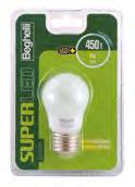 VITA 15000 85% RISPARMIO ENERGETICO IMBALLO IN BLISTER ALTA EFFICIENZA GOCCIA SUPER LED E27 BLISTER FINITURA OPALE SFERA SUPER LED E14 BLISTER FINITURA OPALE 56890BL 8002219745385 5 E14 450 3000