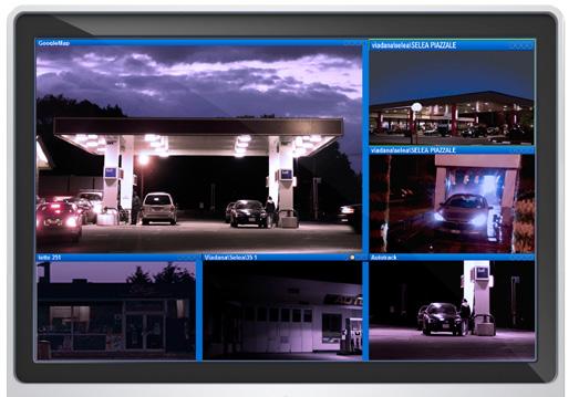 MULTICAM - funzionalità di VIDEO-SORVEGLIANZA Security La peculiarità del software MULTICAM è la sua modularità che lo rende utile a soddisfare differenti esigenze applicative.