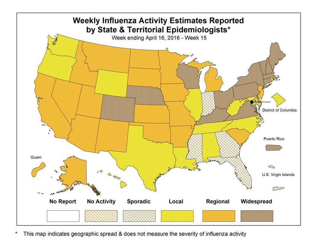 USA La figura sottostante si riferisce alla 15 a aggiornamento: 16 aprile 2016).