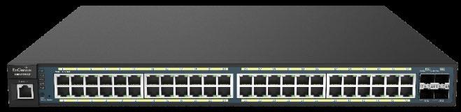 Garanzia a vita limitata Full managed SNMP ezmaster integrato 50 Aps 24 x 3af PoE budget 85W (EWS7928P) PoE