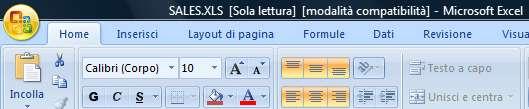 POWERED BY AULA01 Lezione 2 Funzionalità di base NUOVE CARTELLE DI LAVORO Oltre che all apertura di Excel in qualsiasi momento della sessione ci potrebbe essere la necessità di aprire una nuova