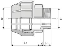 00 1 11 30,11 110x110 151 4 1970 GQ.510.110.00 1 6 64,54 511 RACCORDO MASCHIO DxG L1 L2 Z g Ref. Pack Box Euro 16x1/2 18 45 20 23 GQ.511.16B.00 20 500 1,38 16x3/4 20 45 20 25 GQ.511.16C.