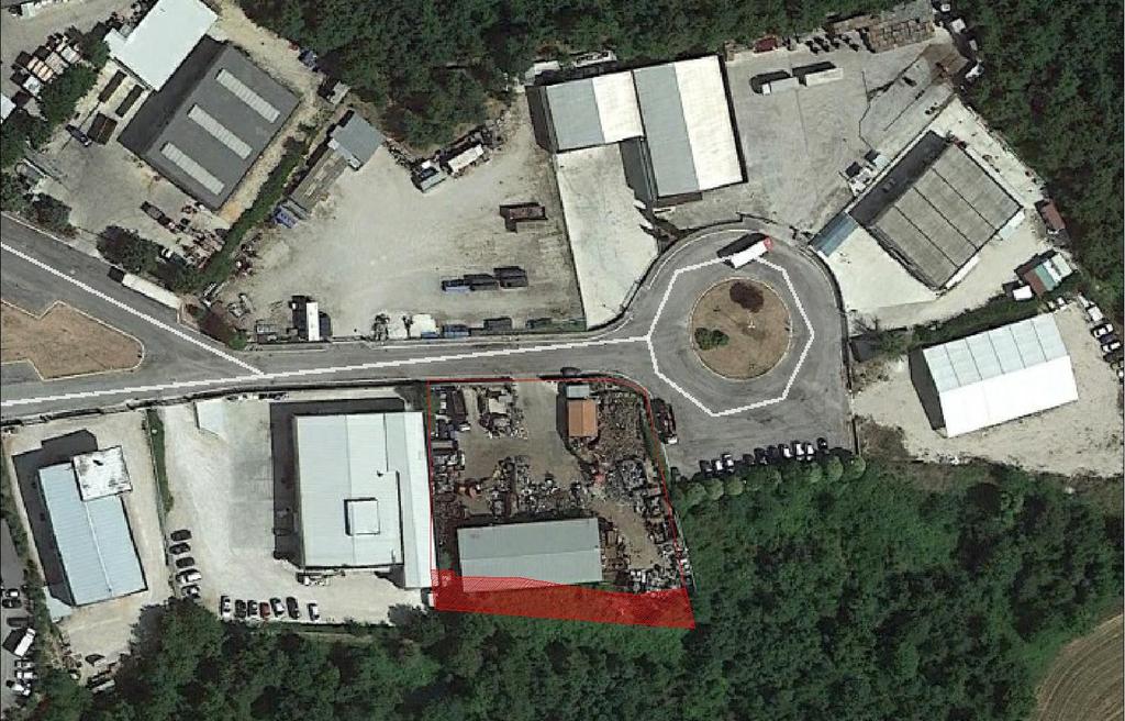 Si allega di seguito uno Stralcio di immagini satellitari (Google earth) dell area industriale del
