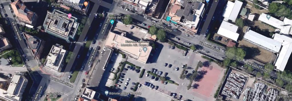 2. DESCRIZIONE DELL OPERA E SOGGETTI COINVOLTI: 2.1 Indirizzo del cantiere Via Adolfo Cozza, 7 - Lido di Ostia - ROMA 2.