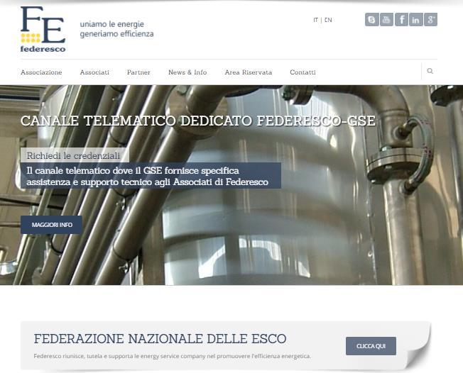 Sito Web: www.federesco.