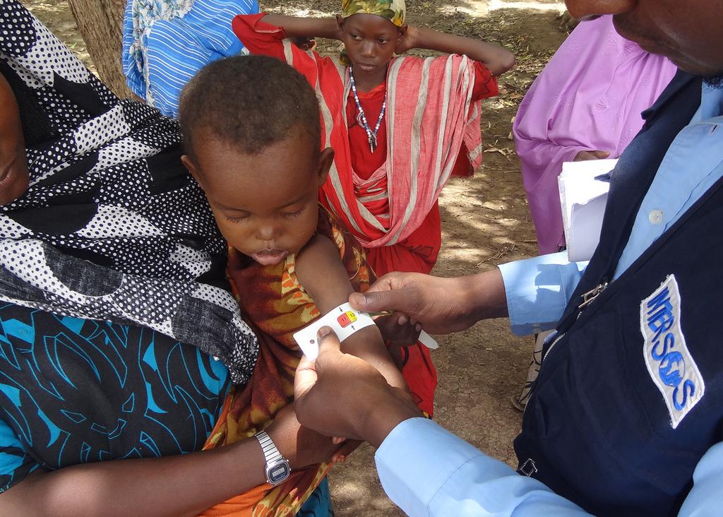 APRILE Uno screening per l identificazione di un caso di malnutrizione in Somalia.