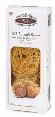 or Black Truffles, Flavouring. USE: being a thin pasta, it needs a quick cooking.