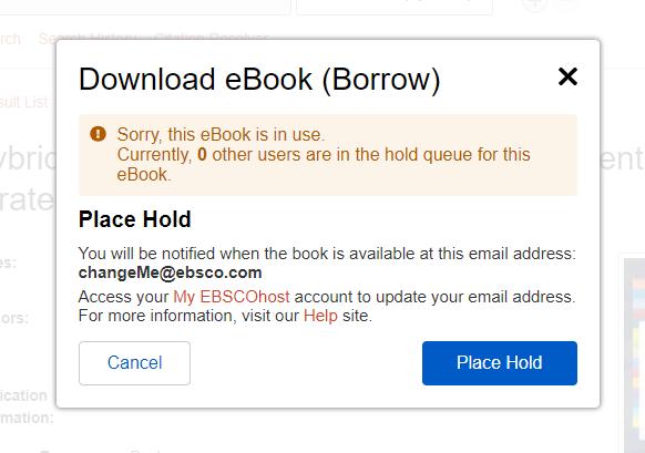 Ebook DRM: Prenotare un libro Se il libro è in prestito, potete prenotarlo Seguite la stessa