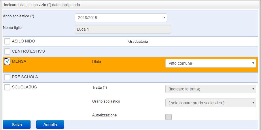 104/92, o in caso di fruizione di dieta speciale, andrà prodotta copia della documentazione relativa da inviare via e- mail all associazione: mensascolastica.sansecondo@gmail.com.