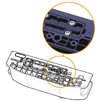 SIM150 Sistema integrato multipolare Multipole integrated system CONVERSIONE TESTATA DESTRA DA PILOTAGGIO INTERNO A PILOTAGGIO ESTERNO CONVERTING RIGHT END PLATE FROM INTERNAL PILOT AIR SUPPLY TO