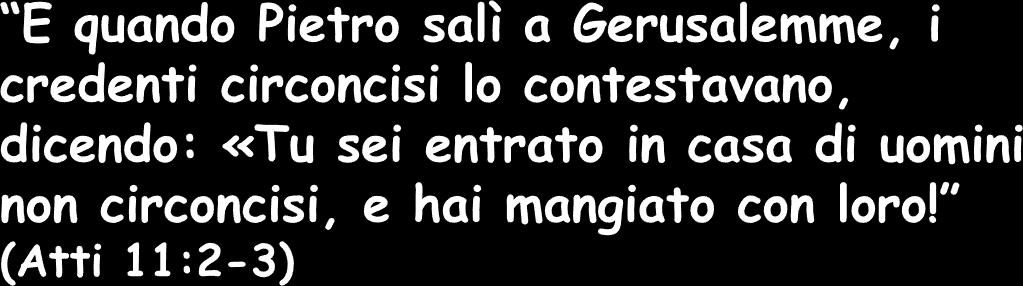 . Chiunque provenisse da un'altra cultura era escluso dalla