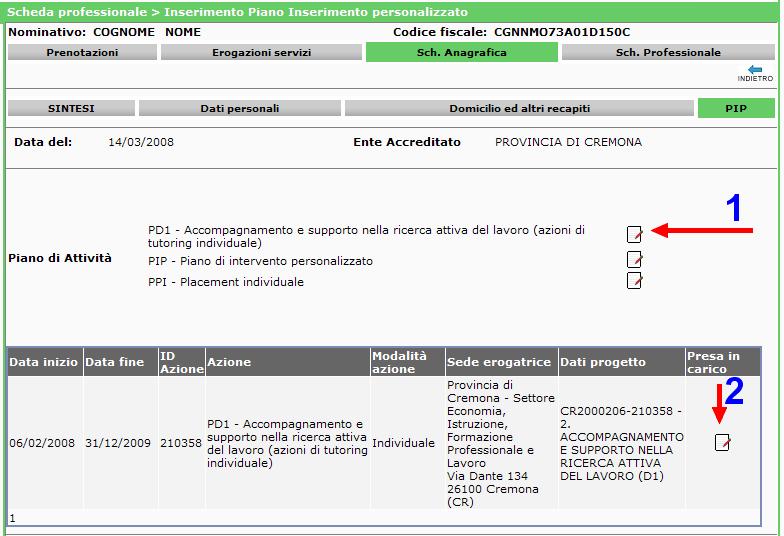 disposizioni indicate nell avviso.