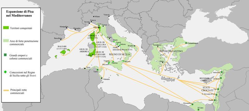 L'espansione di Pisa