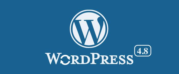 Scopri il nuovo WordPress 4.8 sabato, 10 giugno 2017 Con l'ultimo aggiornamento, WordPress raggiunge la major release 4.