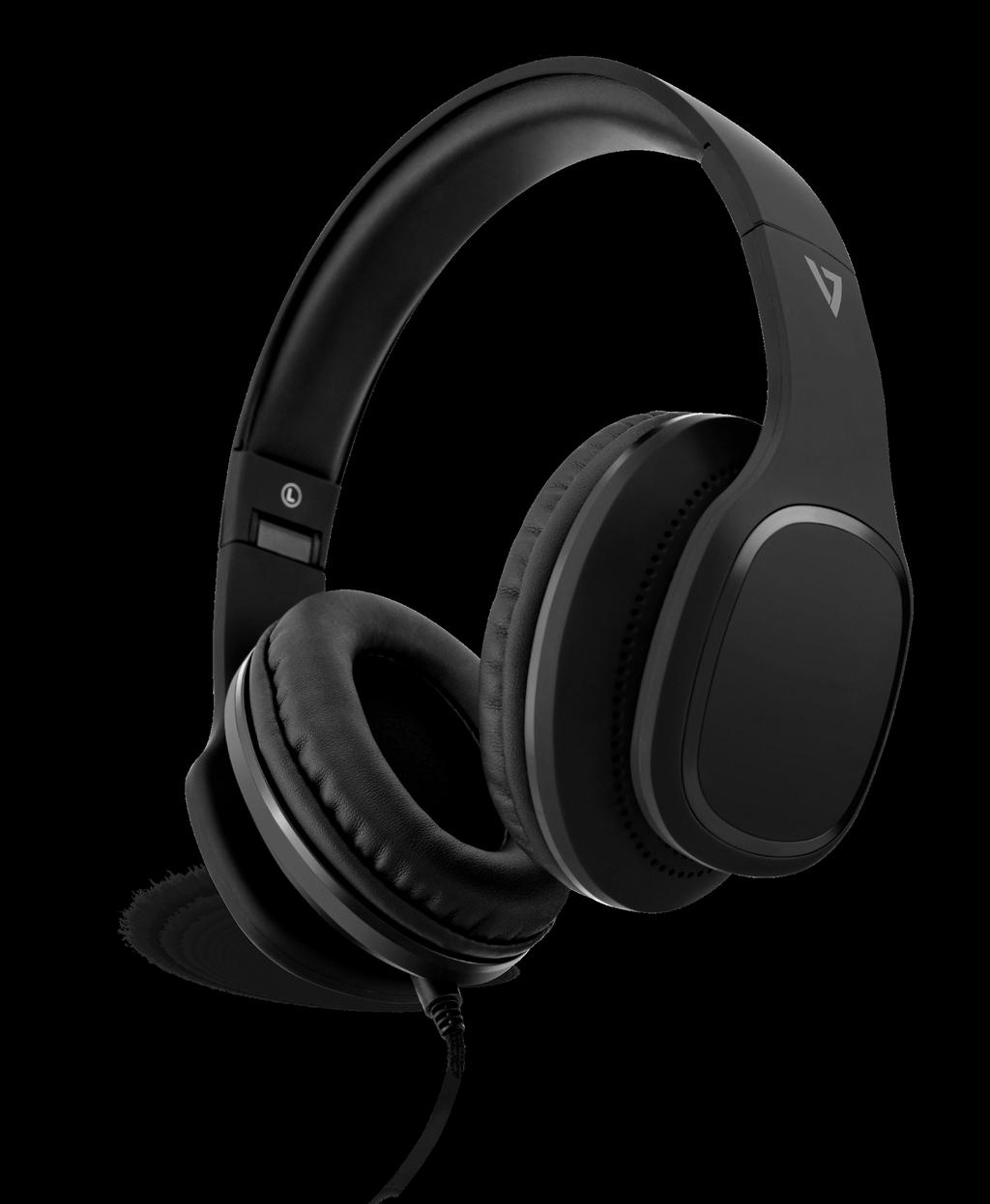 Cuffie over-ear stereo premium con microfono