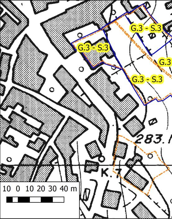 1 COMUNE DI CHIANNI VARIANTE DI SUPPORTO AL REGOLAMENTO URBANISTICO SCHEDA NORME UTOE 1 Comparto 1 - Via Roma Carta della FATTIBILITA' Legenda Perimetro area soggetta a piano attuativo Comparto 1