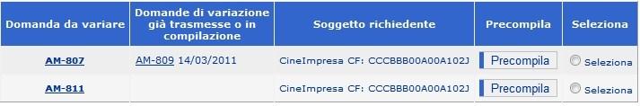 Modifica dati di una domanda già trasmessa el caso in cui si vogliano apportare modifiche e/o integrazioni ad una domanda già trasmessa occorre innanzitutto avviare una nuova domanda, seguendo le