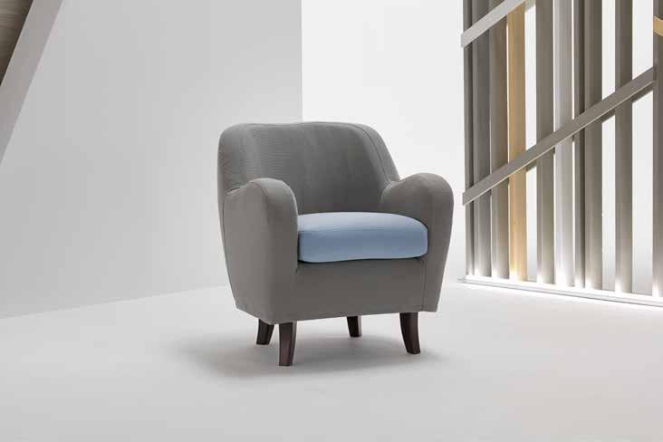 Frame : Made up of wooden chipboard (plywood and solid wood). Upholstery : differentiated density polyurethane foam, produced and assembled according with the CEE standards.