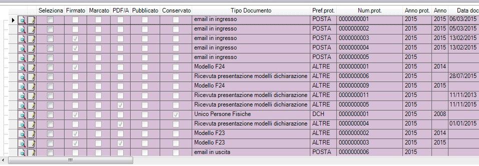 VARIE RICERCA: corretta anomalia per cui, anche se si modificava l ordinamento delle colonne dei risultati di ricerca, il salvataggio delle impostazioni di visualizzazione non veniva mantenuto.