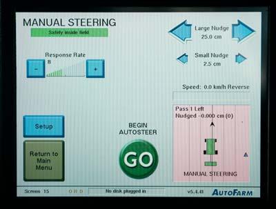 sistema con funzione di contorno programmabile individualmente Terminale di controllo con ampio e luminoso