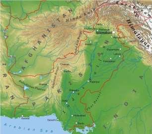 Pakistan è l Indo Nella parte meridionale del paese si trova una