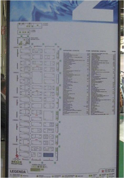 Disponibilità: massimo 6 loghi TELO INTERNO PADIGLIONE (PORTE TAGLIAFUOCO) 2.500,00 Affissione pubblicitaria (monofaccialesospesa in PVC) posizionata sulle porte tagliafuoco all interno dei padd.