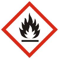 Pittogrammi di pericolo : Fiamma Punto esclamativo Avvertenza : Attenzione Indicazioni di pericolo : H226 Liquido e vapori infiammabili. H315 Provoca irritazione cutanea.