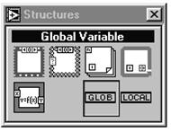 Una subpalette di funzioni ( Configuration file ) permette la gestione di file di configurazione Variabili globali (globals) Le variabili globali hanno usi simili alle locals, ma sono accessibili da