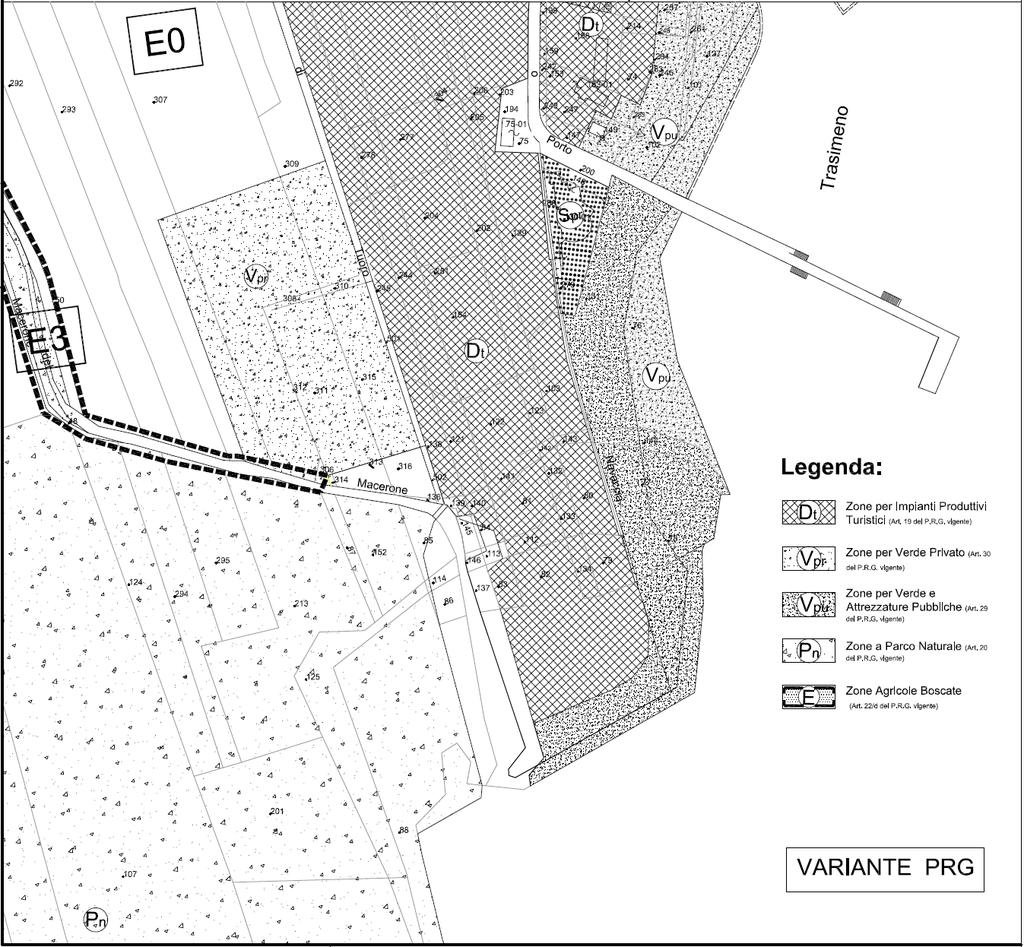 In base ai sopralluoghi effettuati ed alla documentazione fornita è stata ravvisato quindi un errore di perimetrazione degli elaborati cartografici del P.R.G.