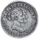 258; Mont. 443 AG NC qspl 85 1773 Francesco II (1484-1519) Quattrino - Busto a s.