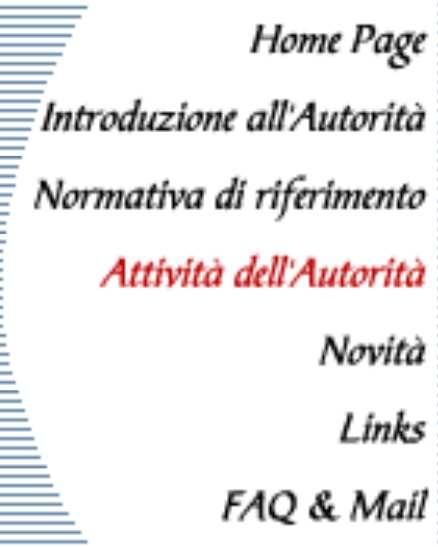 1 di 8 06/11/2008 17.07 Adozione del regolamento concernente la risoluzione delle controversie insorte nei rapporti tra organismi di telecomunicazioni ed utenti Delibera n.