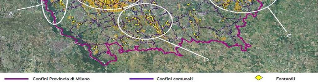 individuare i fontanili come elementi di contrasto al consumo di suolo e vettori di