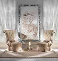 2644 Tavolino / Table Art. 3550 Pannello con Rose / Panel With Rose Art. 2110 Tralcio Rose per Letto / Rose For Bed Art.