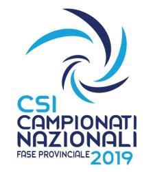 MEDAGLIA PER TUTTI I FINISHER CAMPIONATO REGIONALE E PROVINCIALE CSI 2019 2 PROVA CAMPIONATO PROVINCIALE UISP 2019 DI