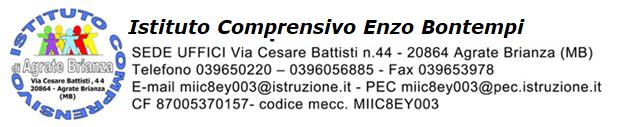 Scuola X Primaria plesso Agrate X Secondaria I grado Area 1 ACCOGLIENZA-INSERIMENTO-INTEGRAZIONE- Responsabile Progetto: 1.