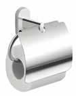 vetro bianco STRESA - Soap Holder chrome/white glass STRESA - Porta sapone a muro cromo/vetro bianco STRESA - Soap