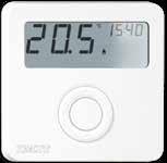 TECHNO RT TERMOSTATO AMBIENTE DIGITALE A PARETE TECHNO RT è un termostato ambiente digitale semplice e preciso.