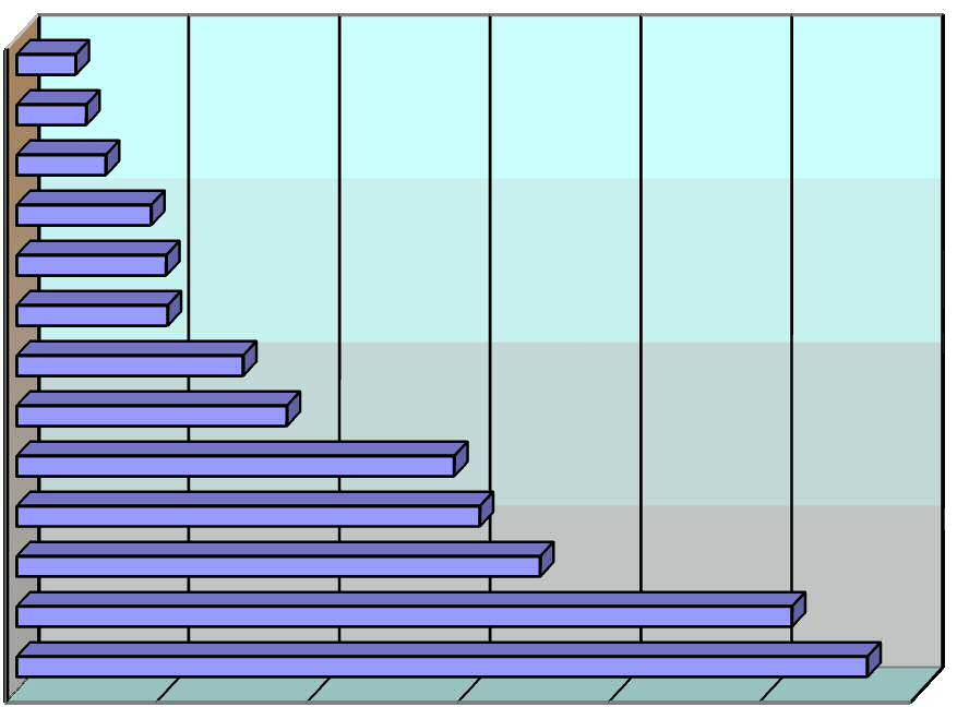 DETENUTI ISCRITTI AI CORSI PROFESSIONALI ATTIVATI NELL'ANNO 2012 Tipologia corsi Iscritti INFORMATICA 565 CUCINA E RISTORAZIONE 515 ARTIGIANATO 348 EDILIZIA 308 GIARDINAGGIO E AGRICOLTURA 291