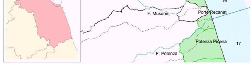 sono nulli o comunque caratterizzati da quantitativi di flusso trascurabili. Secondo tale suddivisione questo progetto di manutenzione interessa l unità fisiografica n.