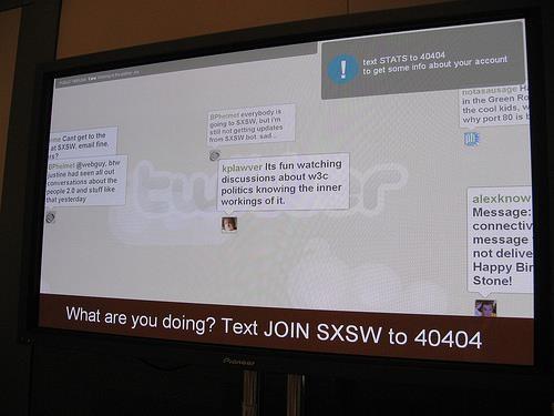 Storia ed evoluzione di Twitter 2007: l anno della popolarità South by Southwest festival à da 20.