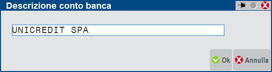 Se l azienda è in semplificata e non si registrano i movimenti bancari, si può usare sempre il conto generico 202.00001 (102.00001 nei professionisti).