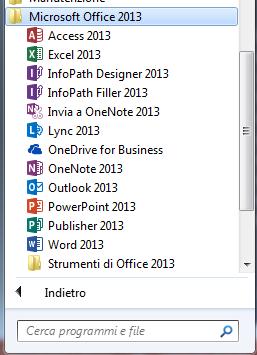 Aprire il foglio elettronico Excel, come tutti i programmi, può essere attivato da un collegamento sul desktop o sulla barra delle applicazioni oppure dal menu Start di