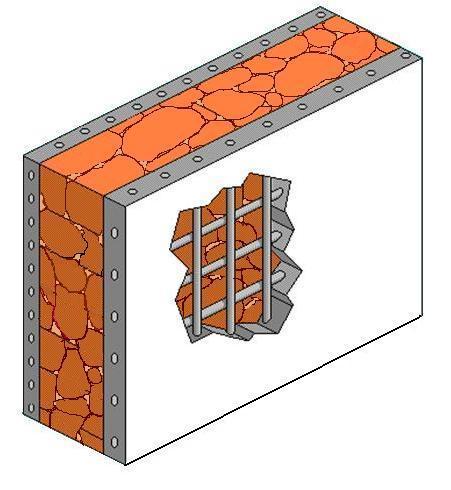 - Intonaco armato - L intervento consiste nel realizzare in aderenza alla superficie muraria delle lastre di materiale a base cementizia armate con una rete metallica, o