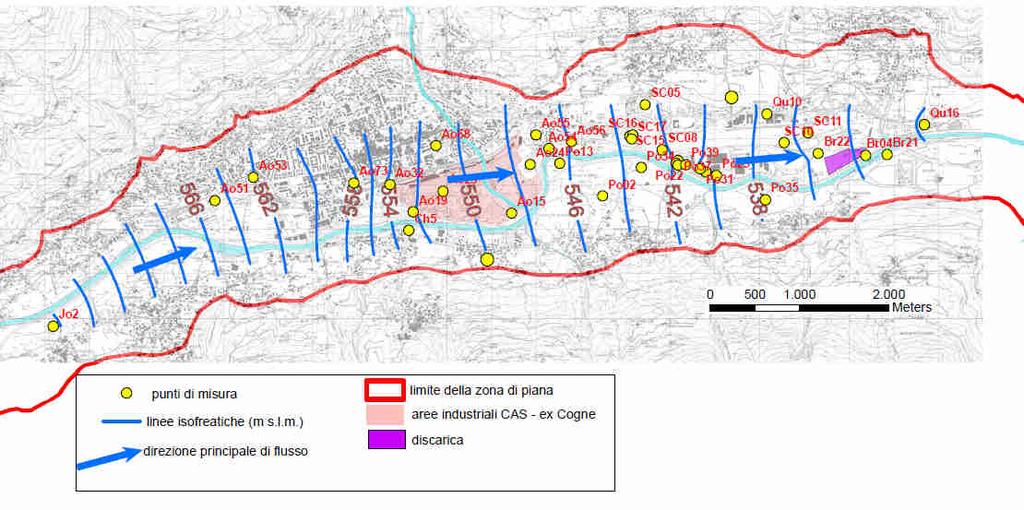 Terminologia Quota del piano campagna -