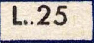 100 azzurro 7 L. 1.000 + L.