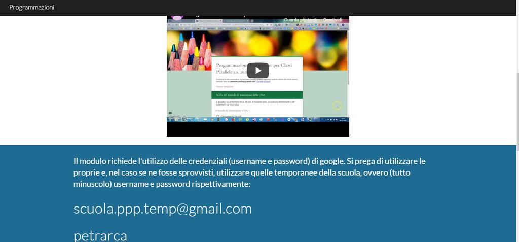 Immissione delle UDA in pdf Il sistema consente il caricamento di un solo file pdf per le UDA, semplificandone all'osso l'immissione delle programmazioni disciplinari stesse.